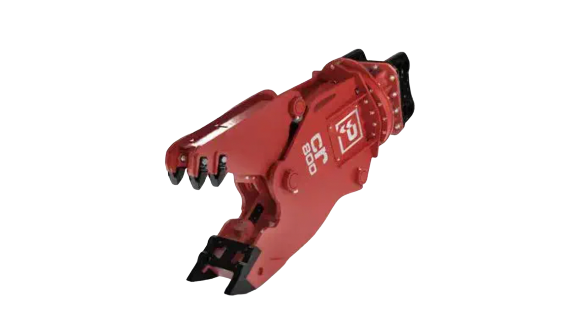 Pulvérisateur rotatif Promove CR 800 — Pulvérisateur rotatif multi-usage 800 kg pour pelles 6–13 t. Rotation 360° en continu, lames spéciales pour armatures.