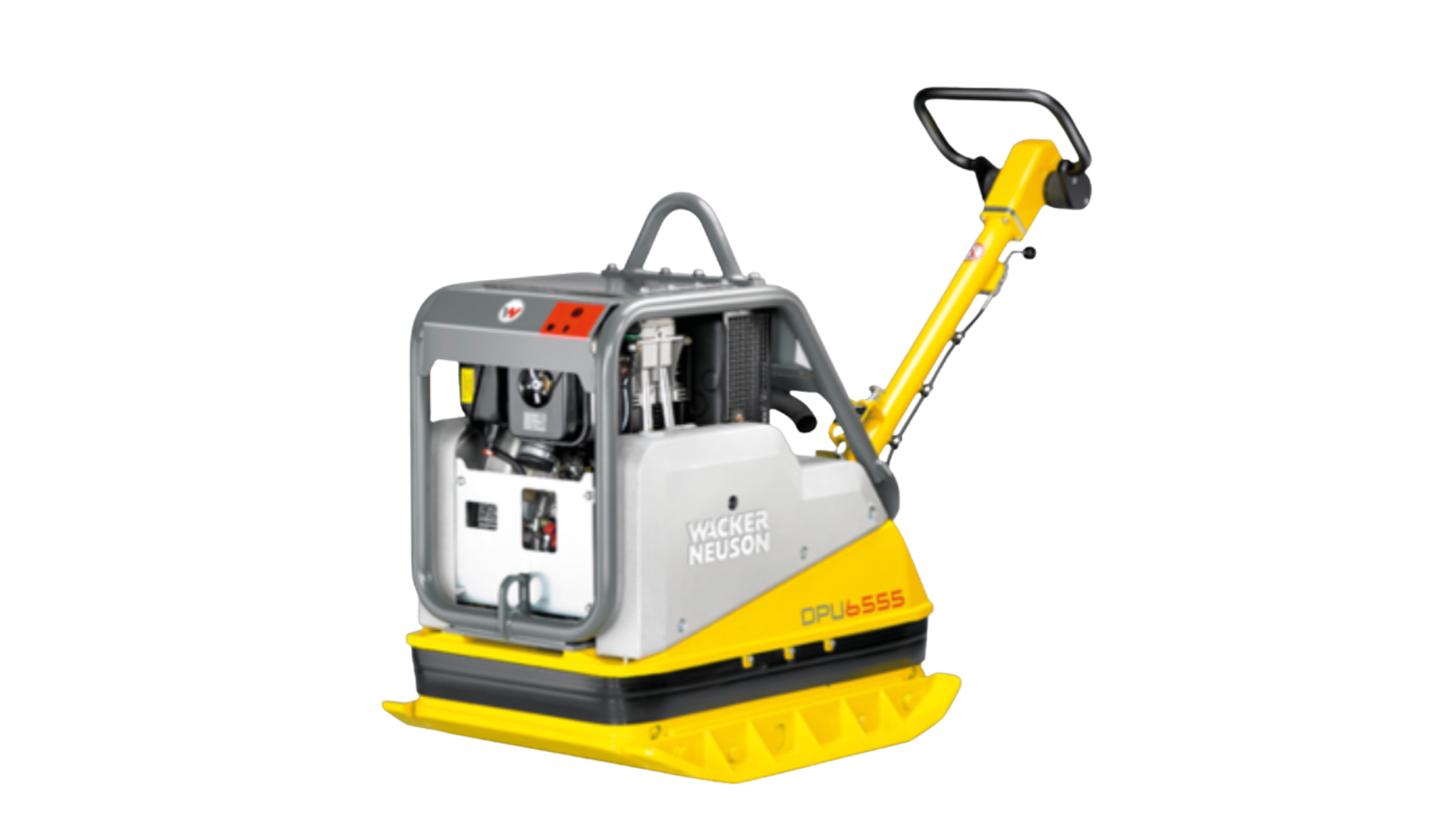 Plaque vibrante Wacker Neuson DPU6555 — Plaque vibrante réversible 650 kg, force maximale pour compactages profonds.