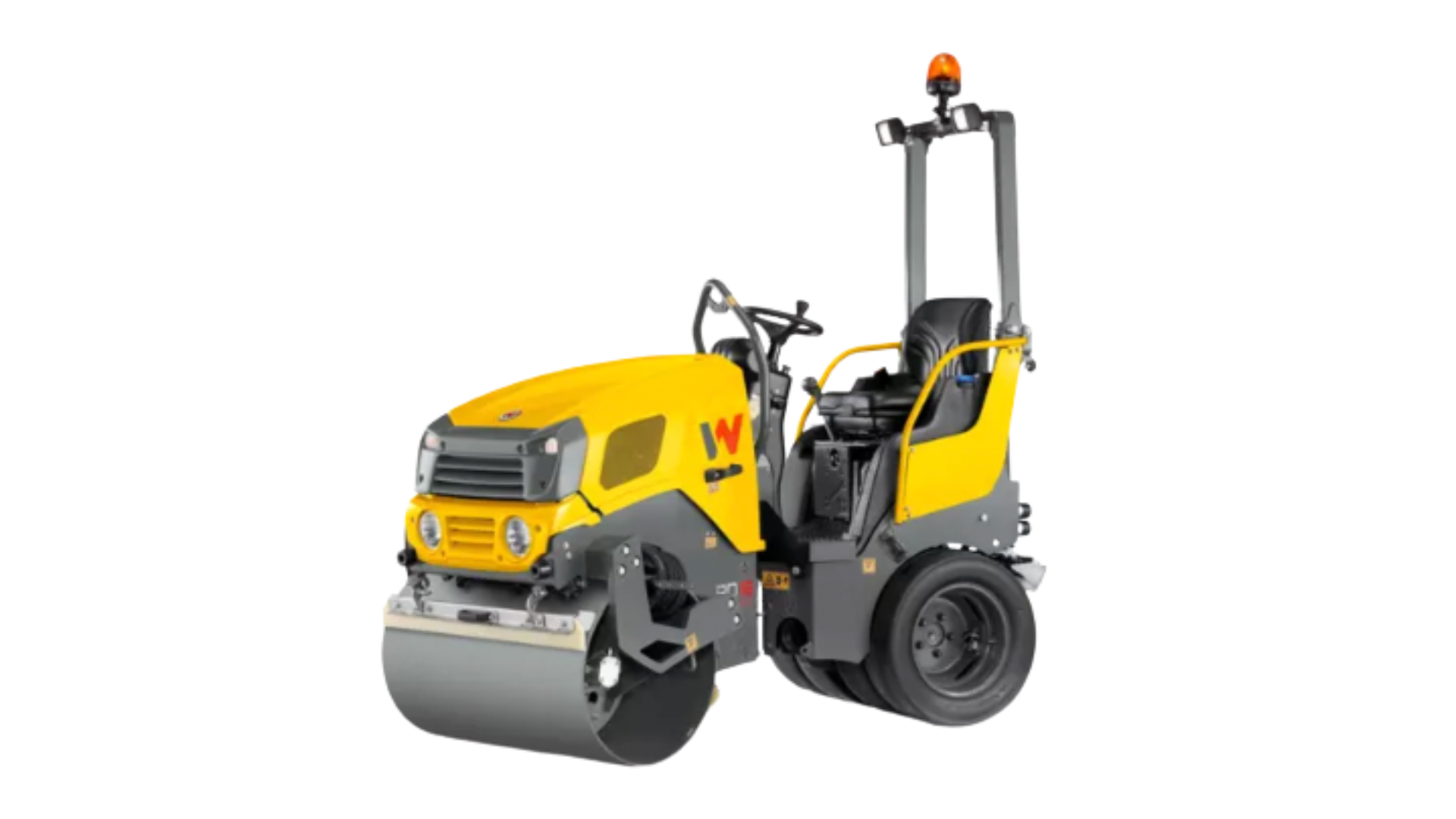 Compacteur tandem Wacker Neuson RD18 — Rouleau tandem vibrant 1,8 t, efficacité maximale pour enrobés.